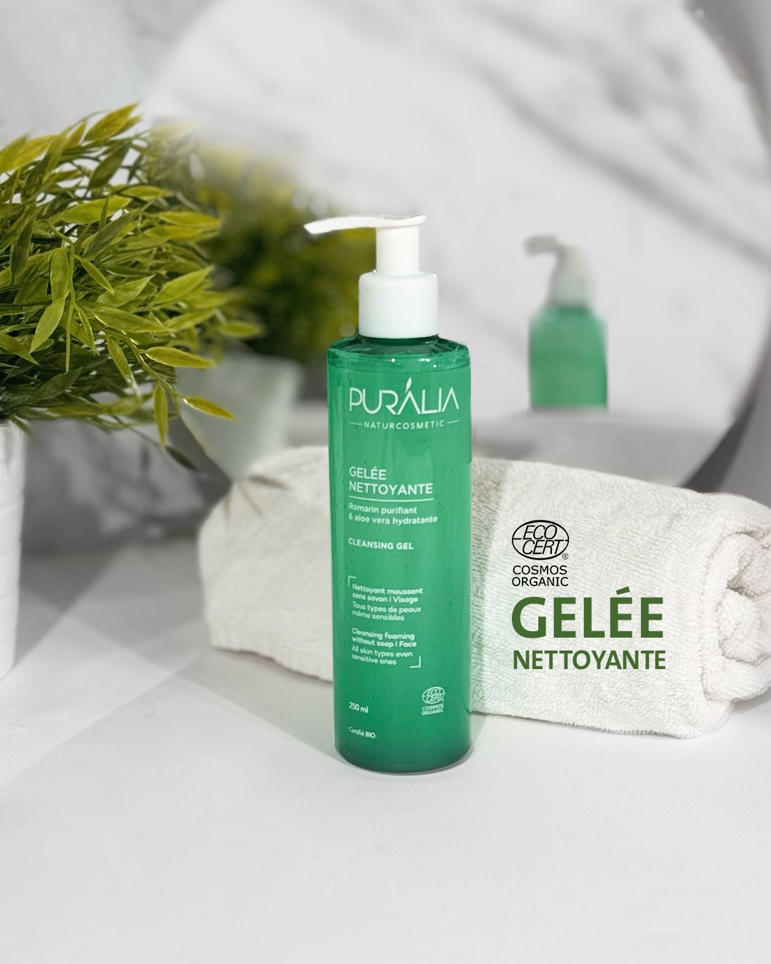 💚 Découvrez notre Gelée Nettoyante Puralia ! 💚Transformez votre routine de soin avec notre Gel